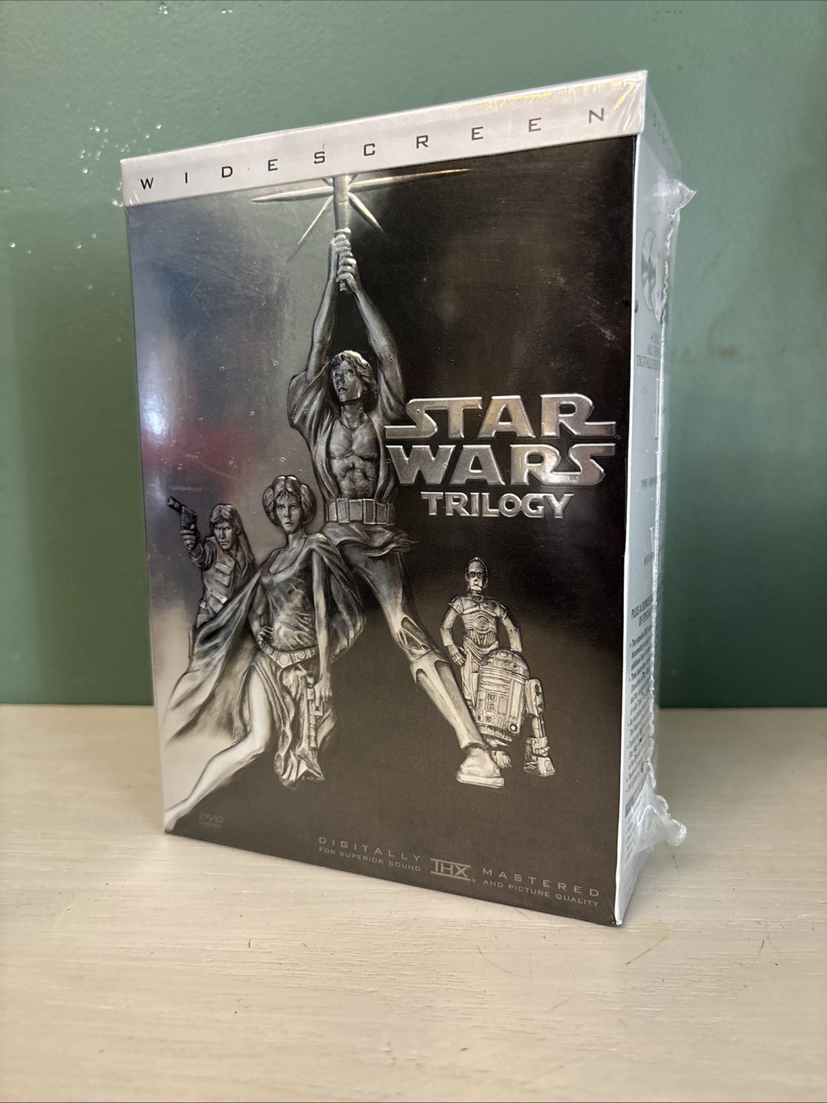 Star Wars Trilogy (DVD, 2004, 4-Disc Set, Widescreen Edition)