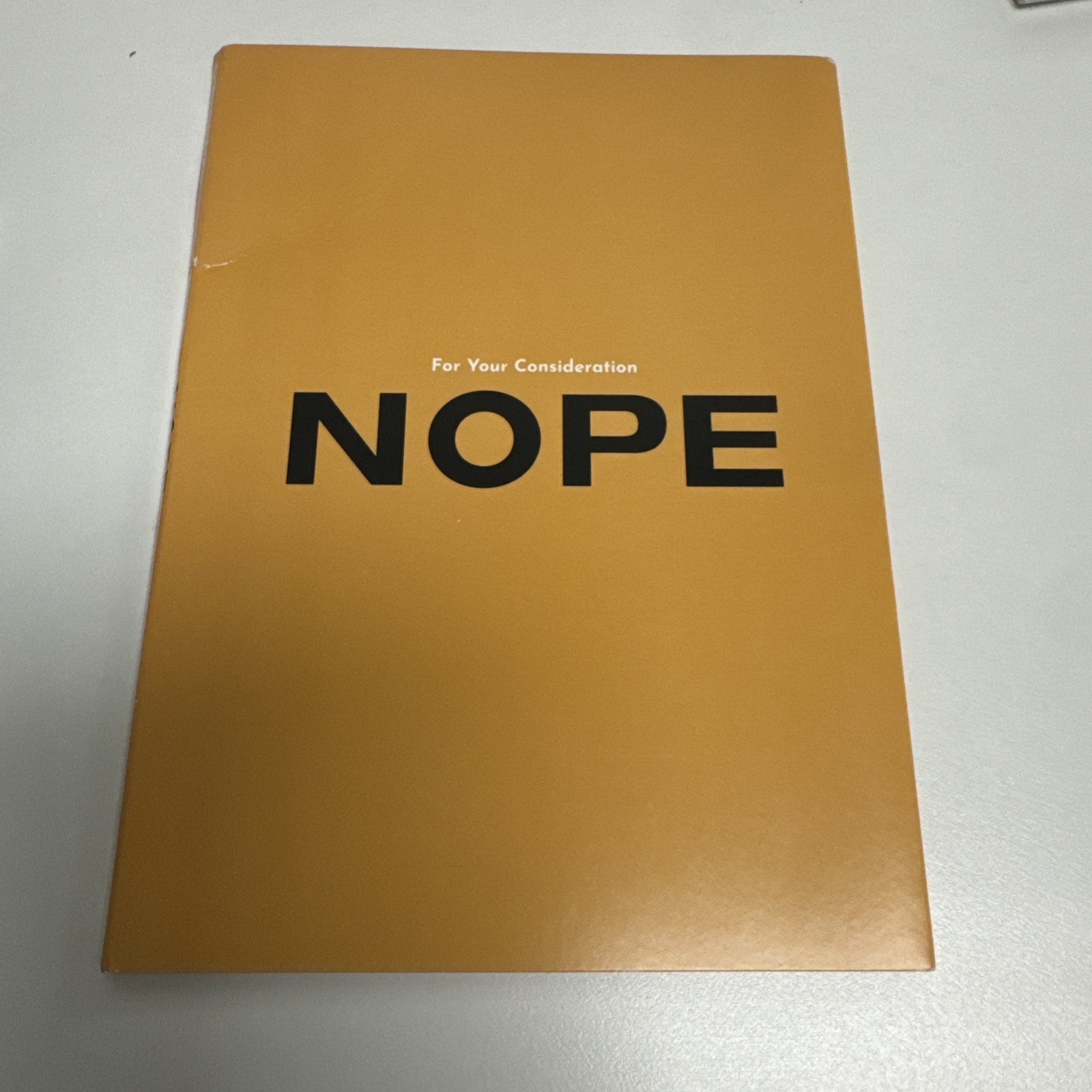 Nope DVD FYC Yellow Cover Pre-owned Tested LN