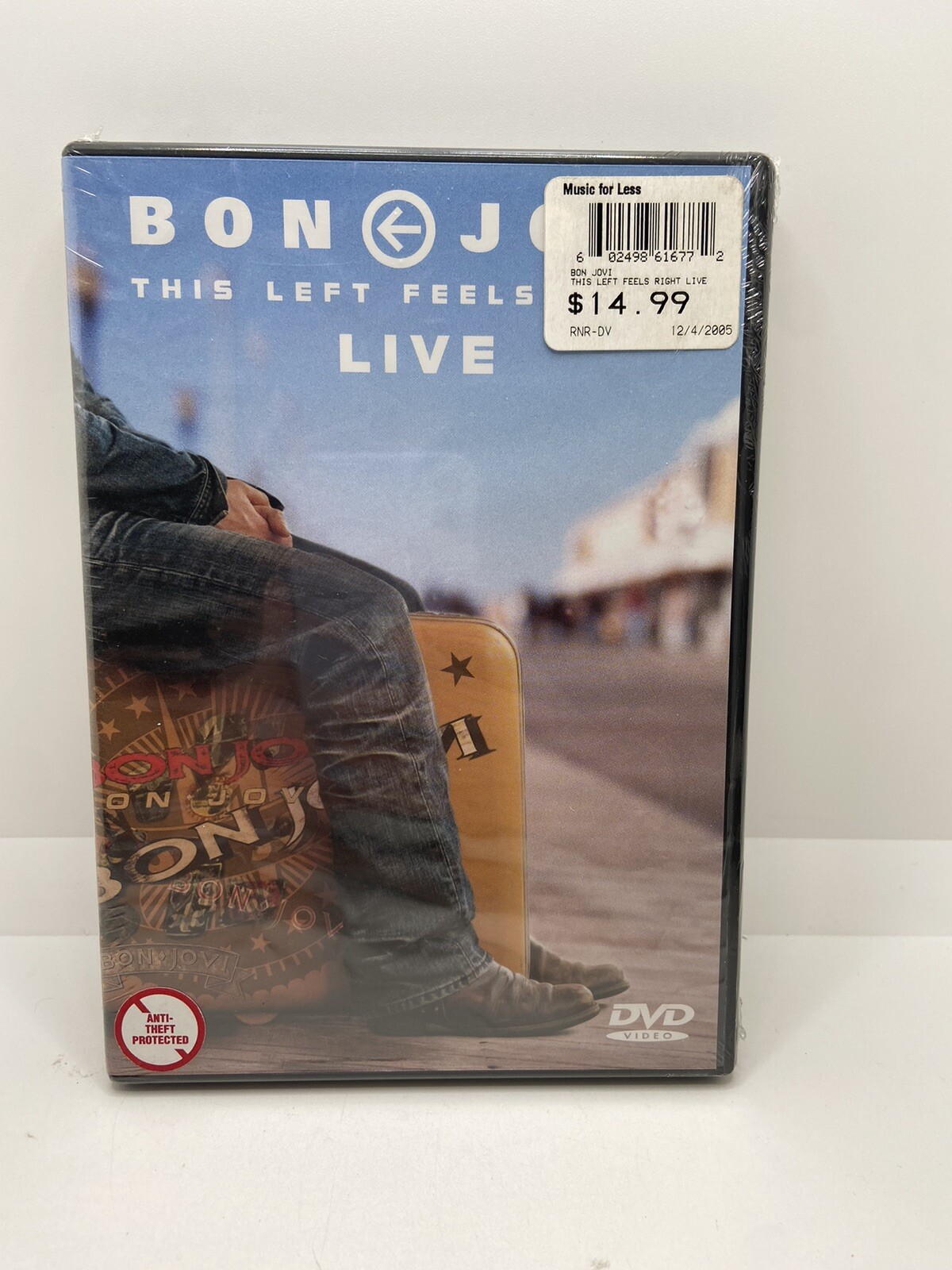Bon Jovi This Left Feels Right Live in Concert DVD 108 Minutes 2004