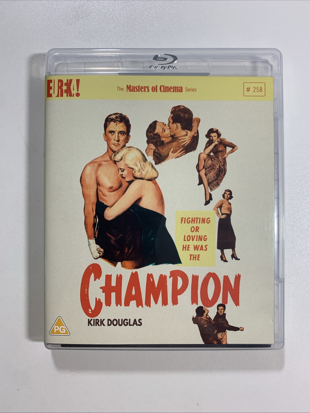 Champion (1949) Eureka Masters Of Cinema Blu-ray – Region B – OOP!