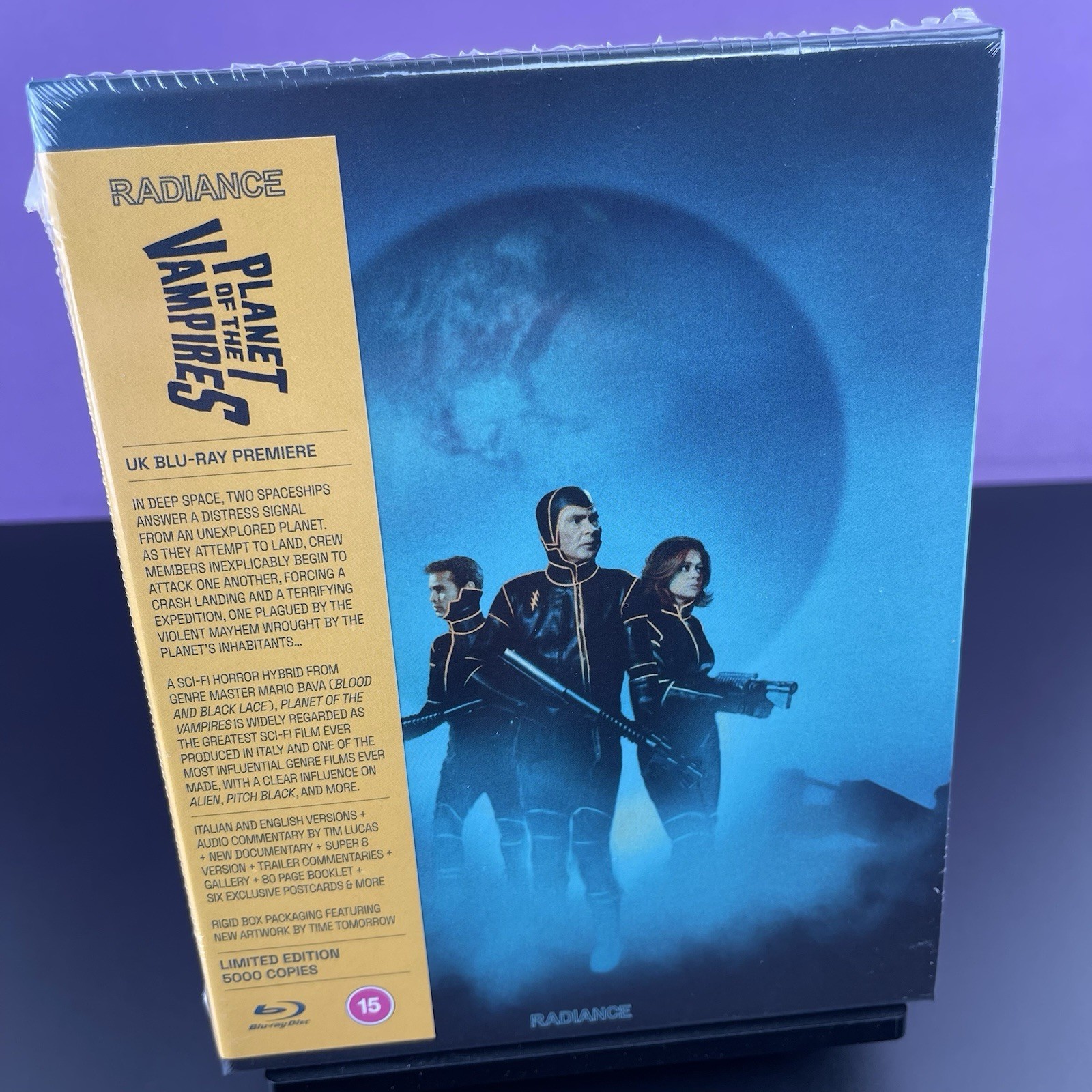Planet of the Vampires (Blu-ray, 1965) Radiance Films Limited Edition NEW Bava