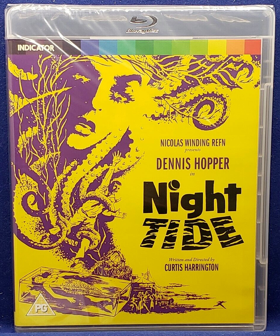 Night Tide (Blu-ray, 1961, Indicator #166) Dennis Hopper, Linda Lawson