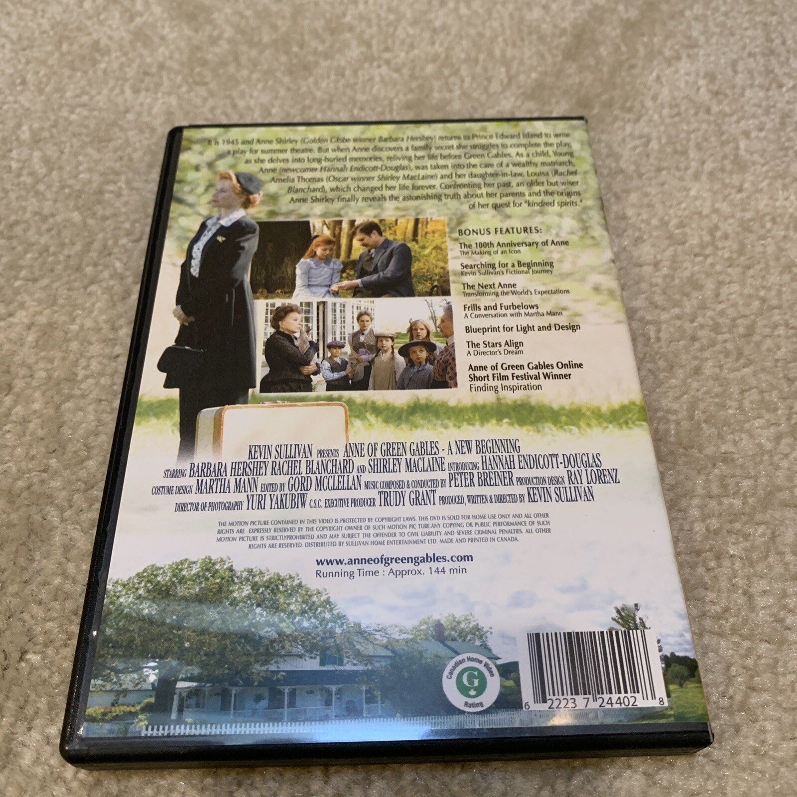 Anne of Green Gables Complete Four Part Collection DVD Set 5 Discs 18 Hours