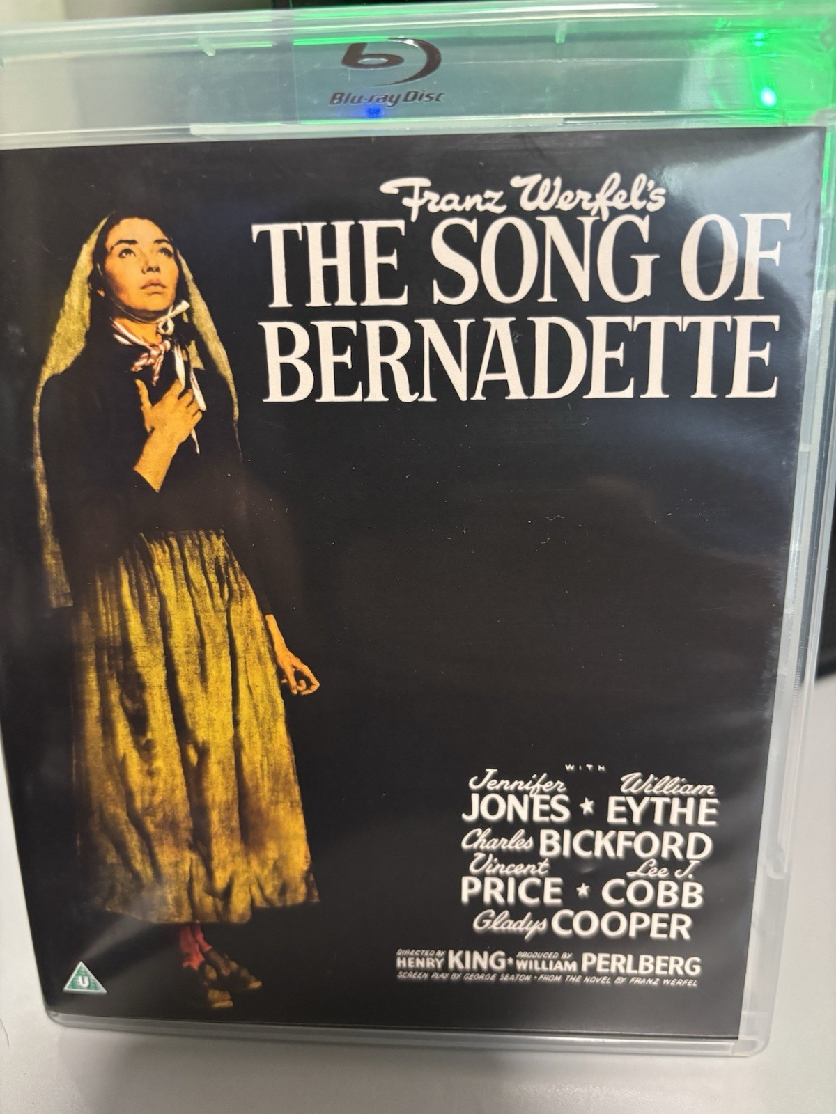 The Song Of Bernadette Blu-ray Region B 2019