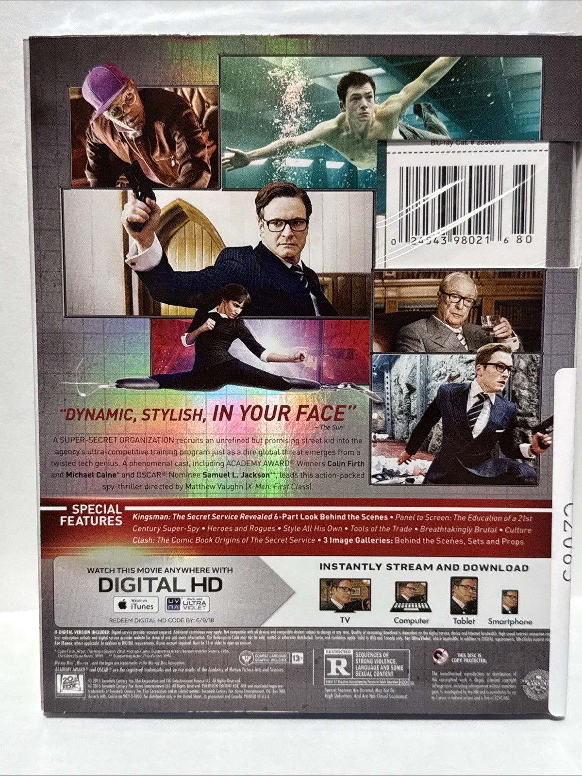 Kingsman: The Secret Service (Blu-ray, 2015)