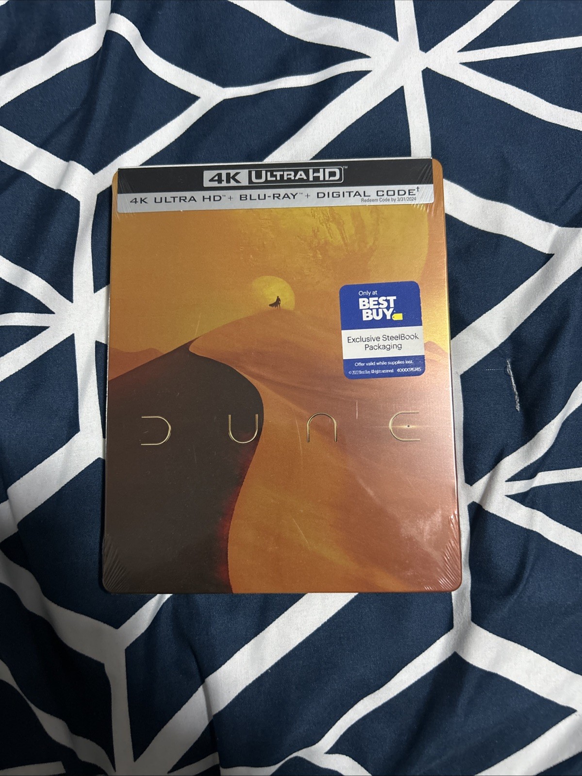 Dune (2021 film) SteelBook 4K Ultra HD Blu-Ray Movie