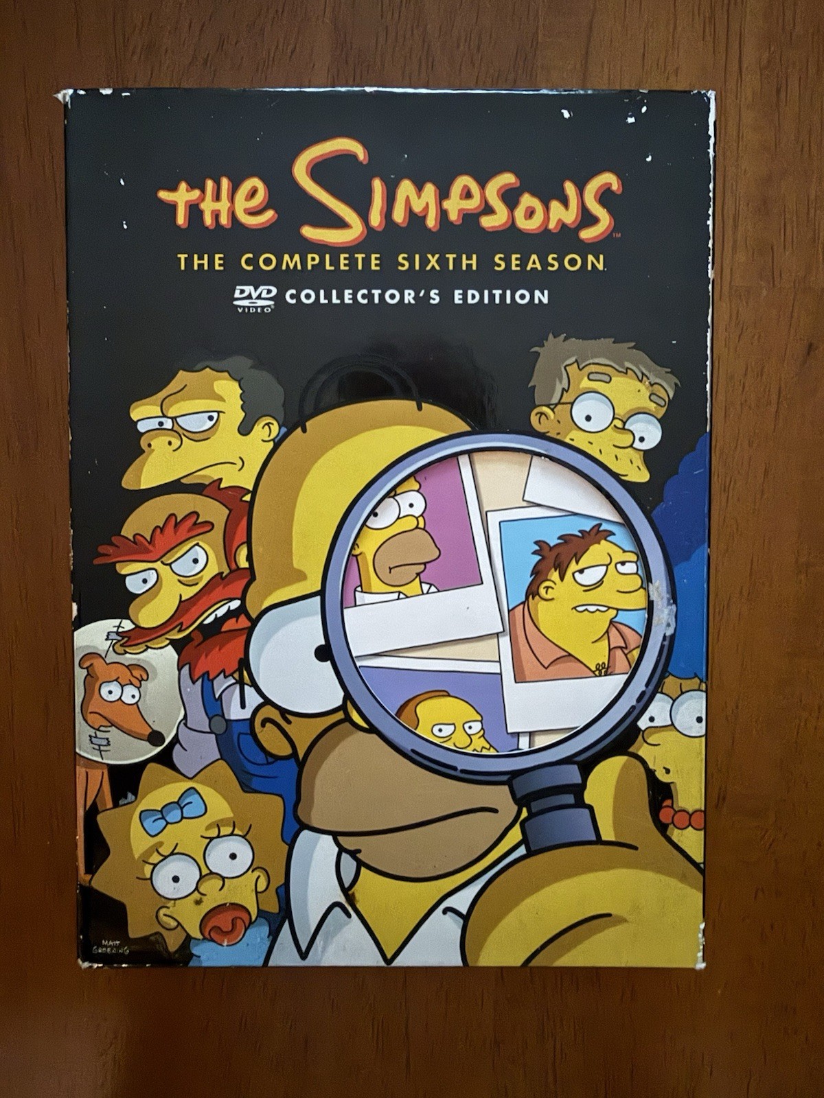 The Simpsons Complete Sixth Season DVD Collector’s Edition 6 Cardboard Sleeve