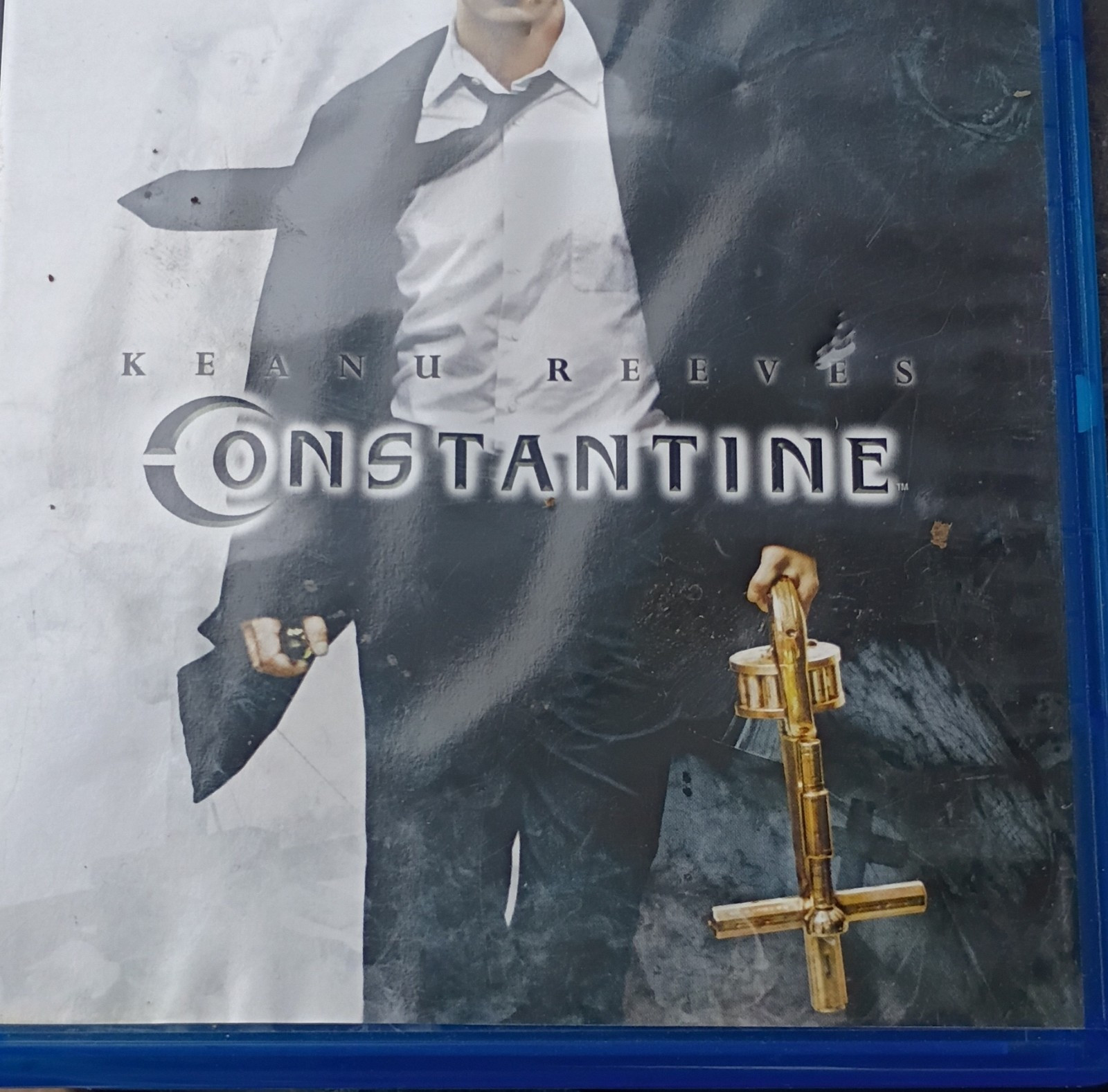 Constantine Blu-ray Keanu Reeves English Dutch German Italian 2.40:1 Aspect