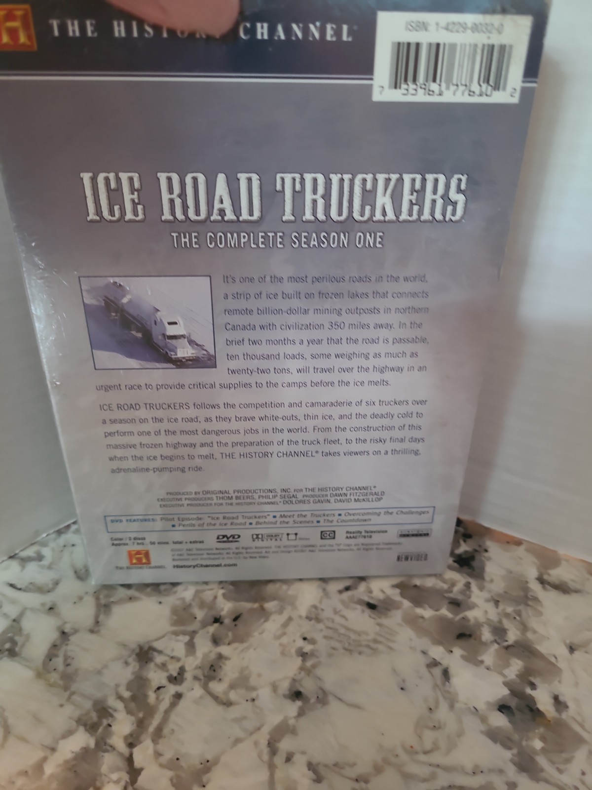 Ice Road Truckers Complete First Season DVD Box Set TV Series Cardboard Sleeve