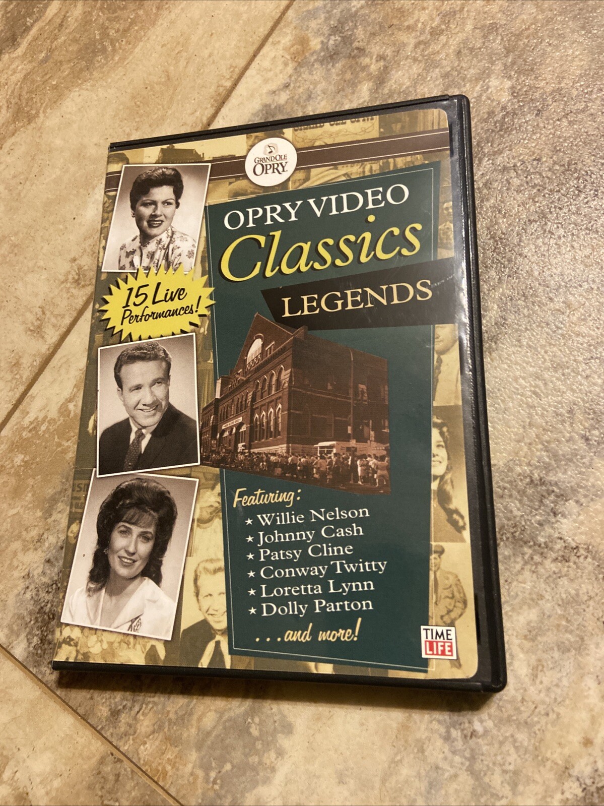 Grand Ole Opry Video Classics: Classic Live Performances Set Of 8 DVDs Time Life