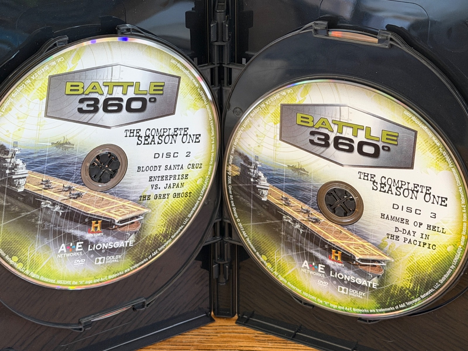 BATTLE 360 : World War II Battles – Complete Season One (4 DVD Set) – Military