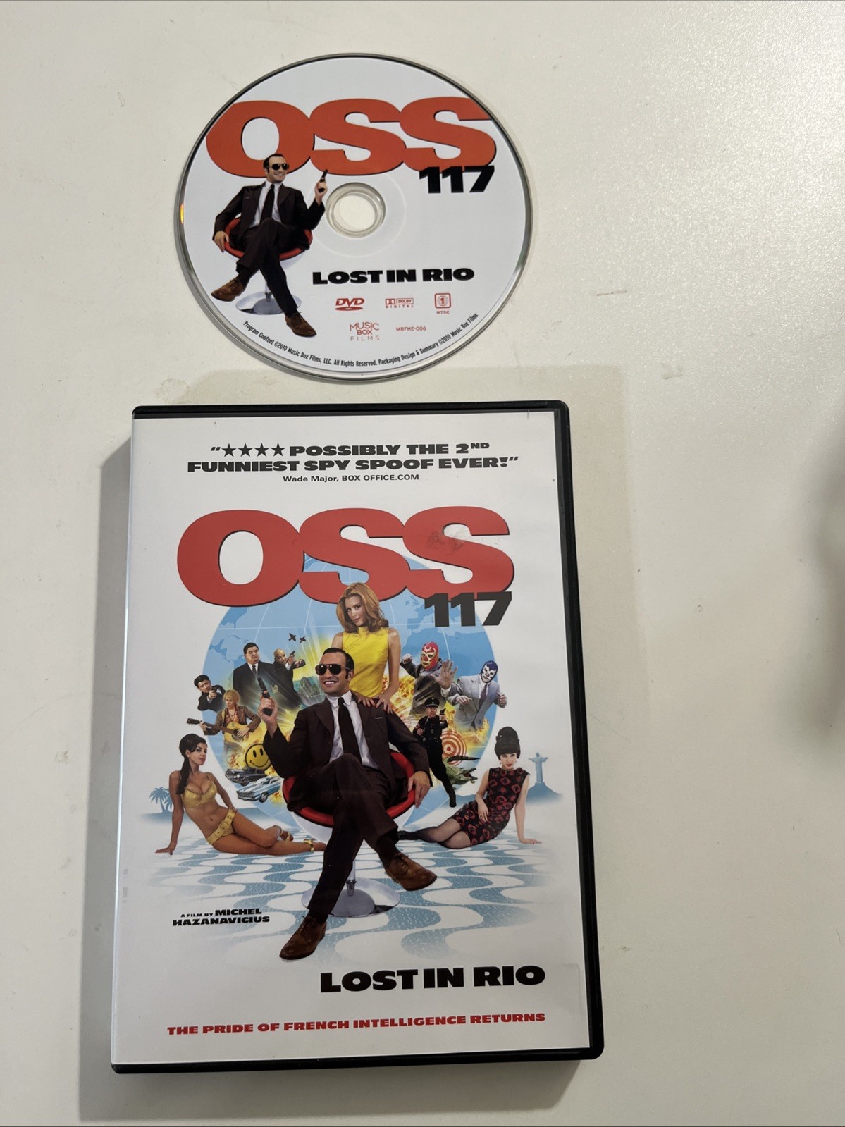 Oss 117: Lost in Rio DVD Louise Monot French W/English Subtitles VG Near Mint R1