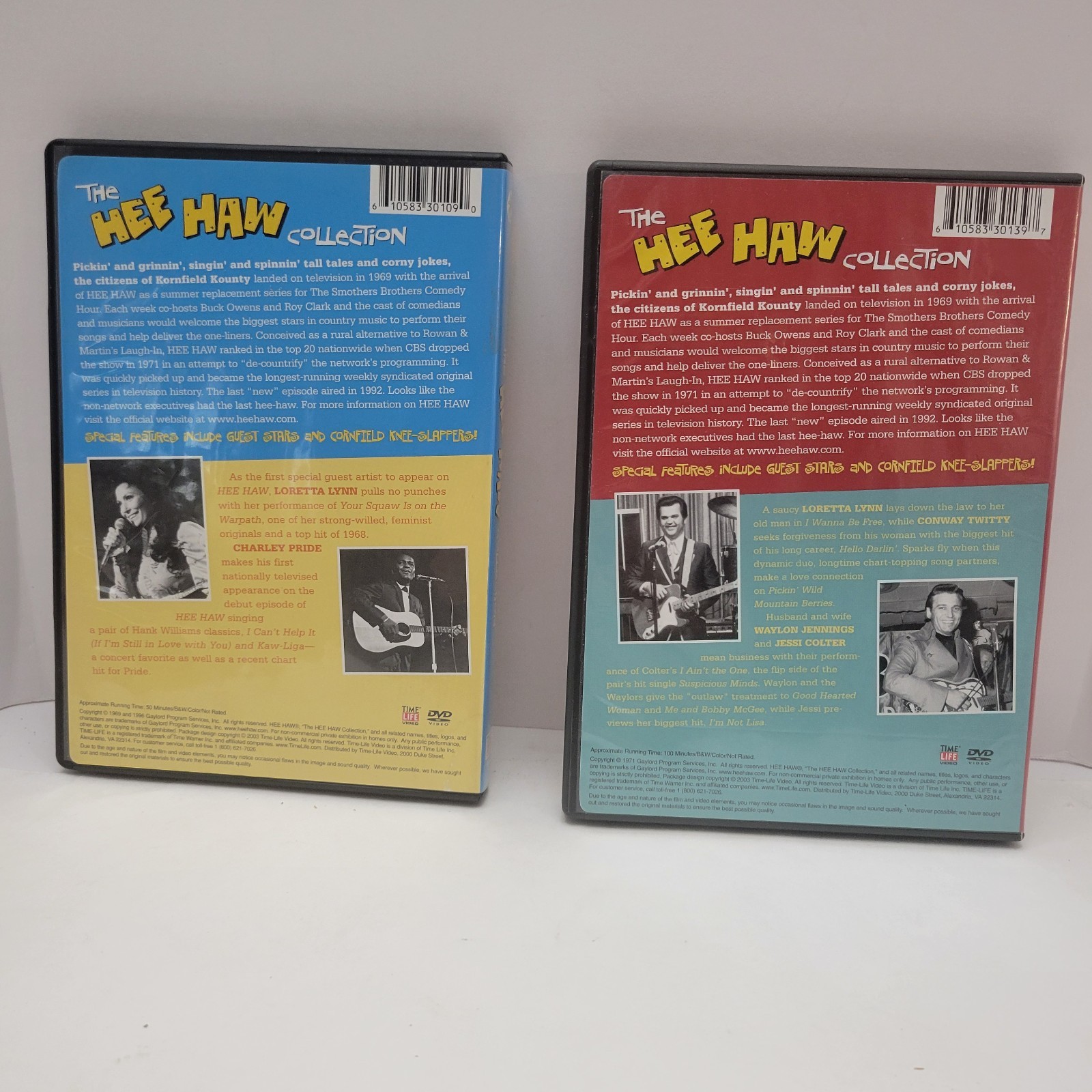 The Hee Haw Collection DVD Time Life Video Lot Of 2 2003 Country Music Comedy