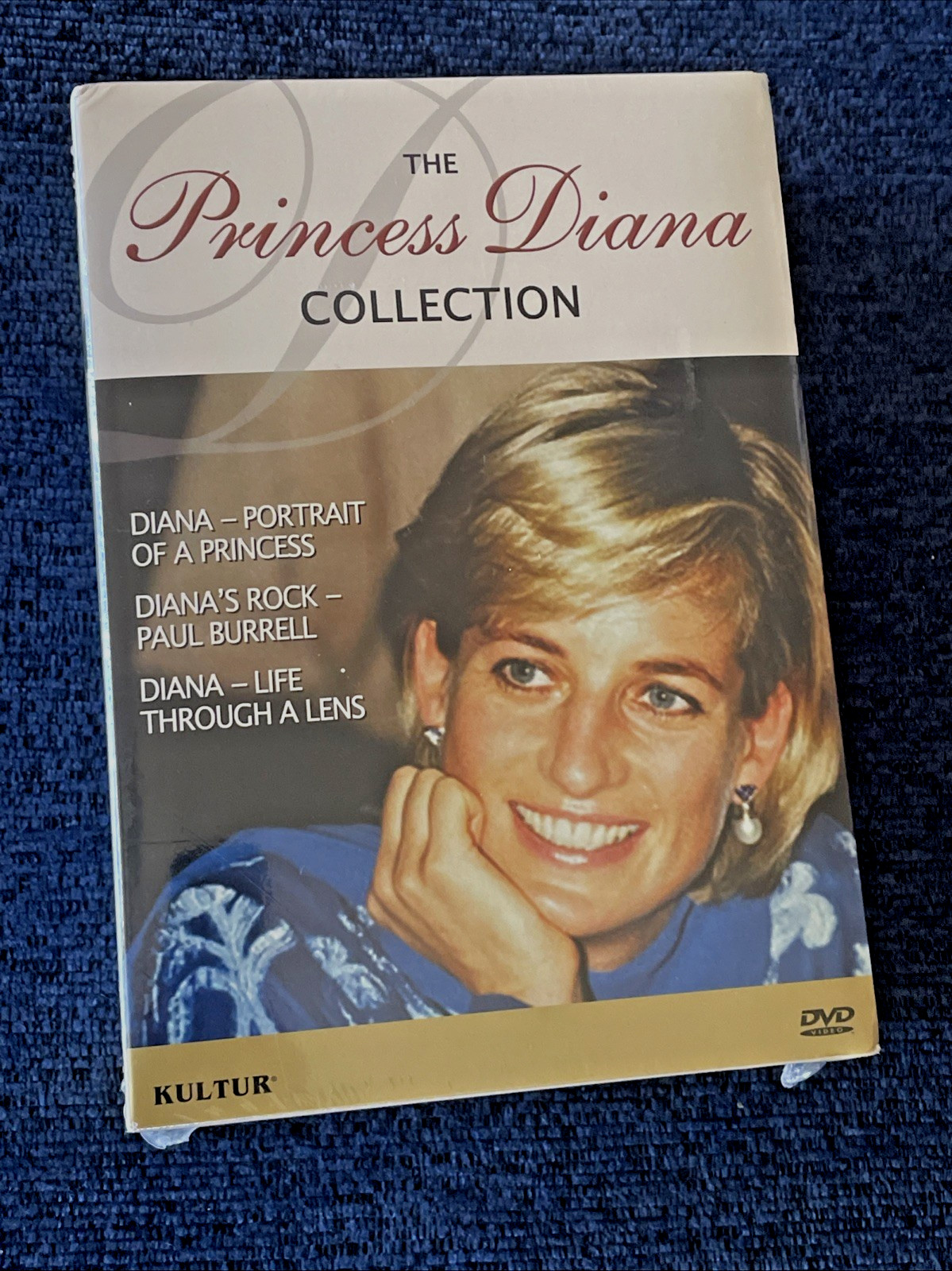 NEW IN PACKAGE “THE PRINCESS DIANA COLLECTION” 3 DVD SET BY KULTUR INT. FILMS