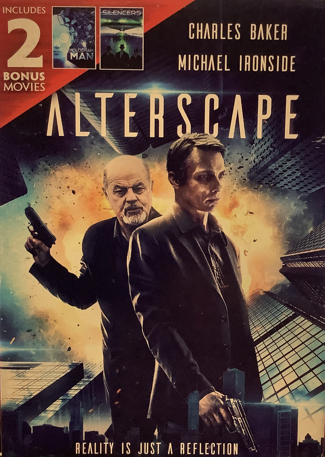 Alterscape (DVD) Plus 2 Bonus Movies / Hologram Man / The Silencers / 291 Min -R