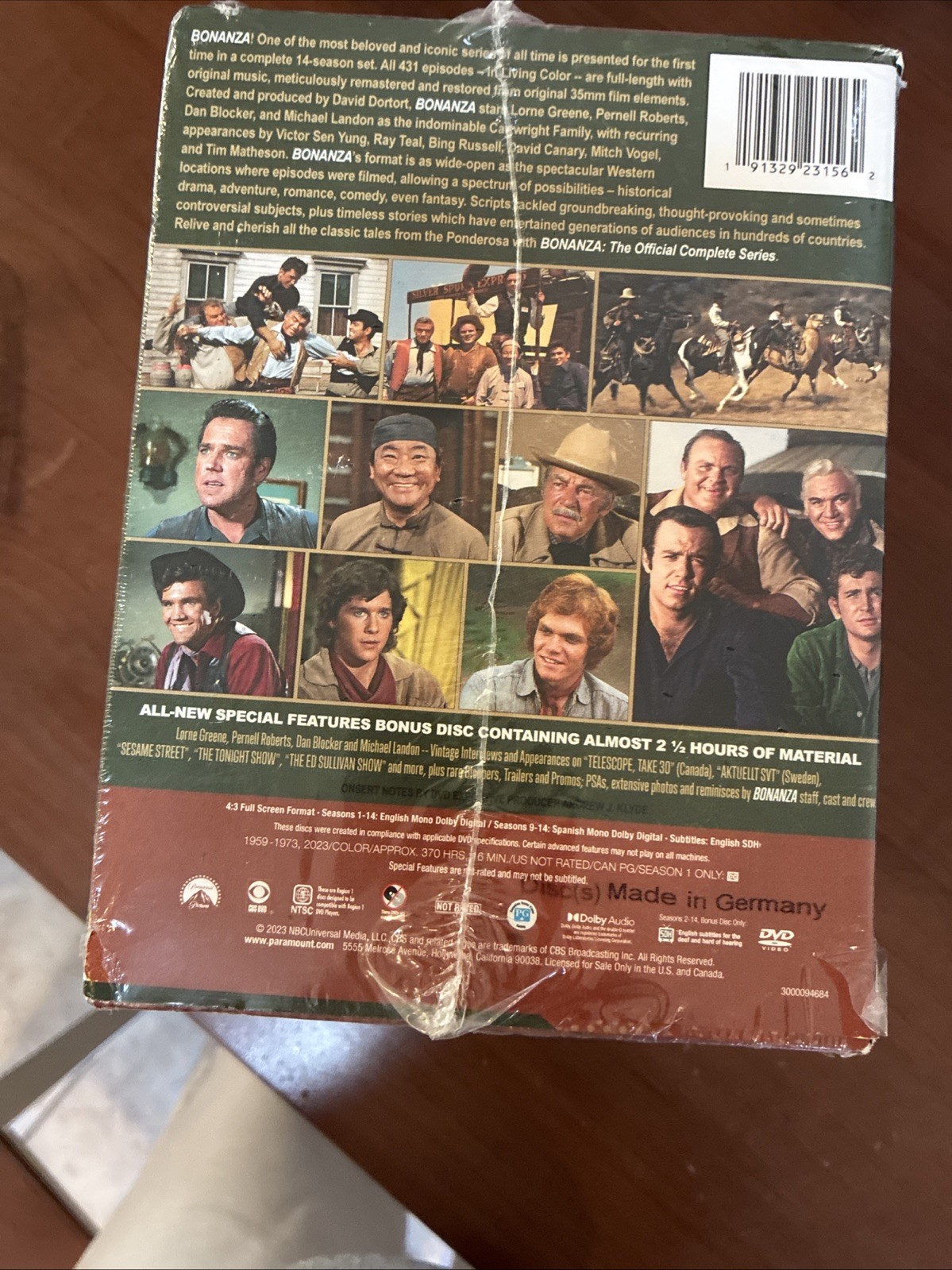 Bonanza: The Official Complete Series (DVD Box Set Seasons 1-14) New