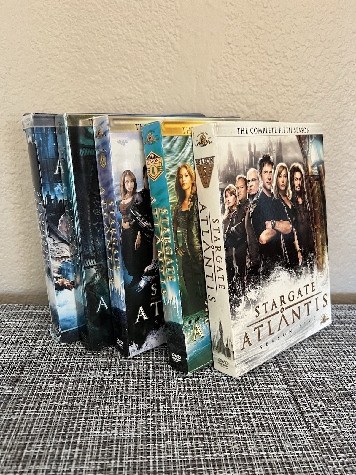Stargate Atlantis The Complete Series Seasons 1-5 DVD Box Set Sci-Fi TV Show MGM