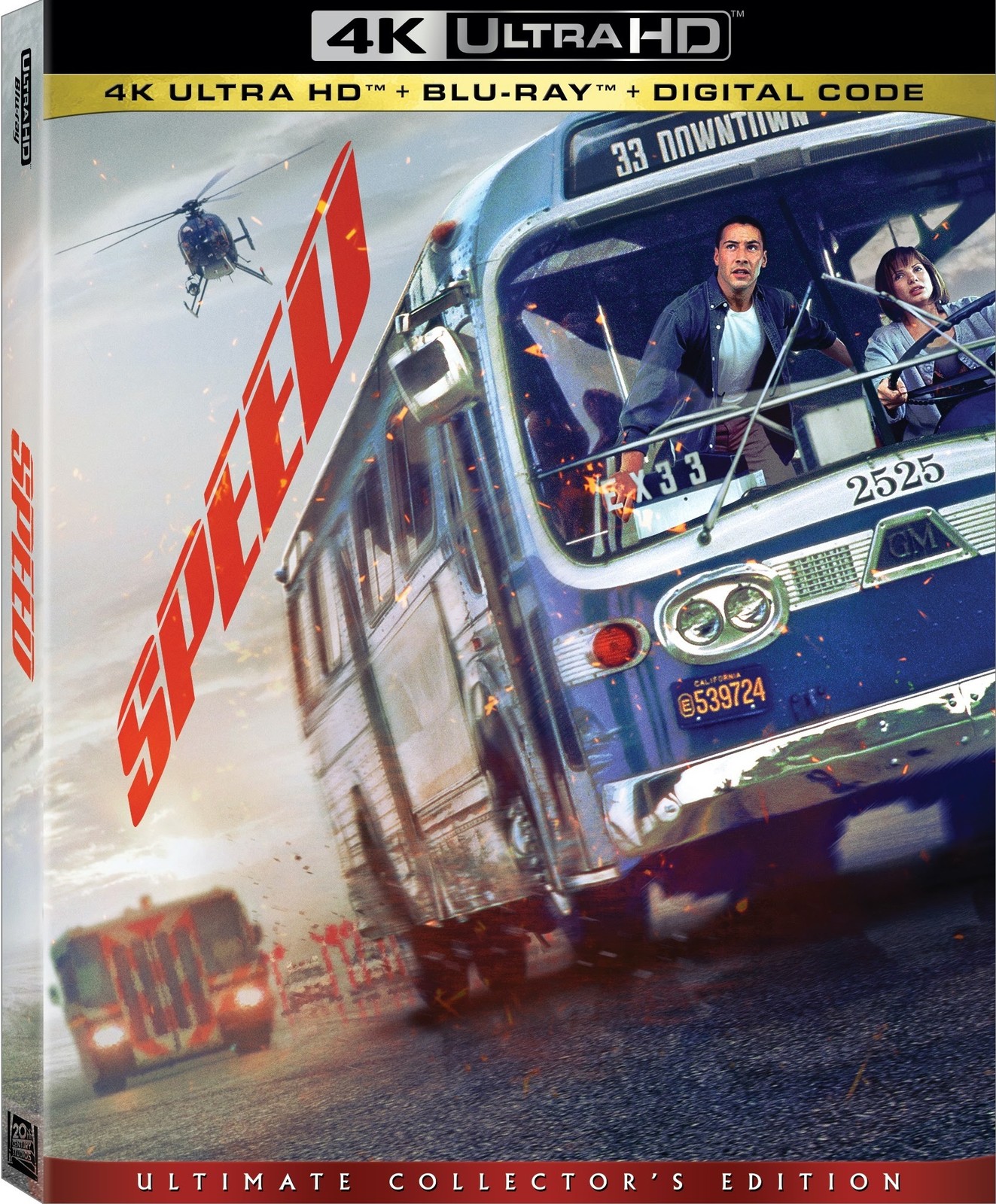 Speed (4K / Blu-ray + Digital) New