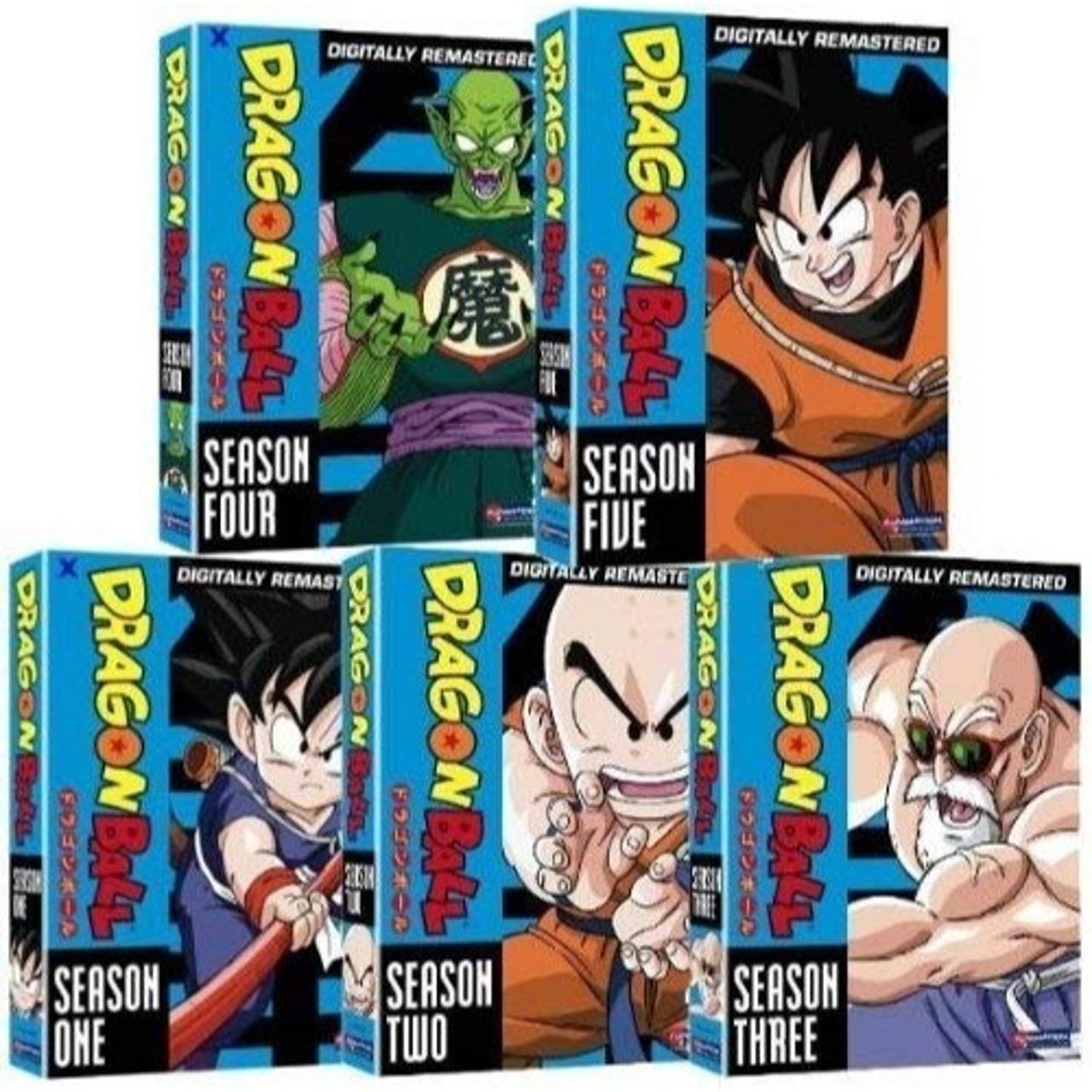 Dragonball Seasons 1-5 The Complete Series DVD Bundle Brand New Sealed
