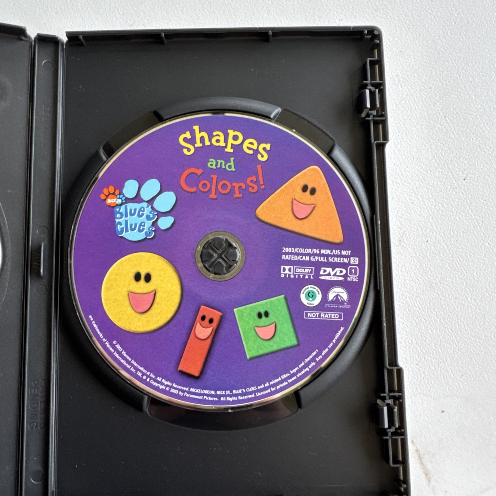 Nick Jr Blues Clues ABC’s 123’s And More DVD Box Set Like New