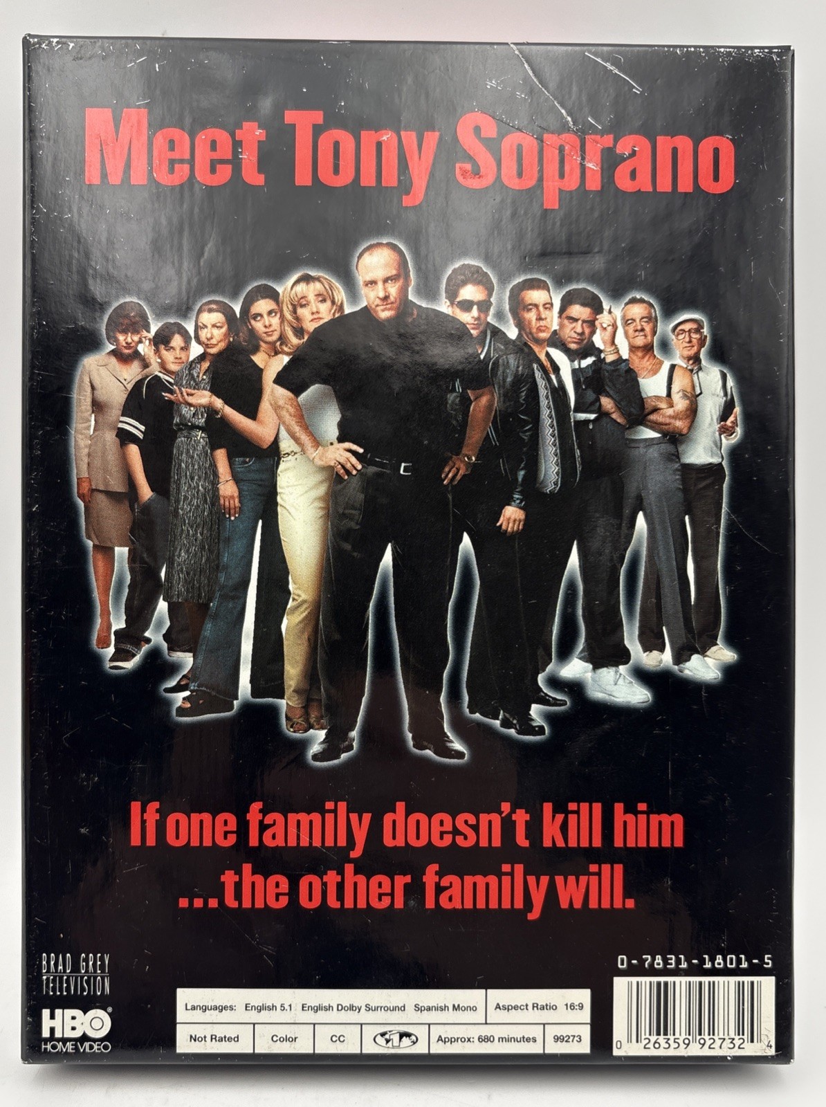 The Sopranos: Season 1-5 & 6 Part 1 – HBO, 16:9, Bonus Features, Preowned