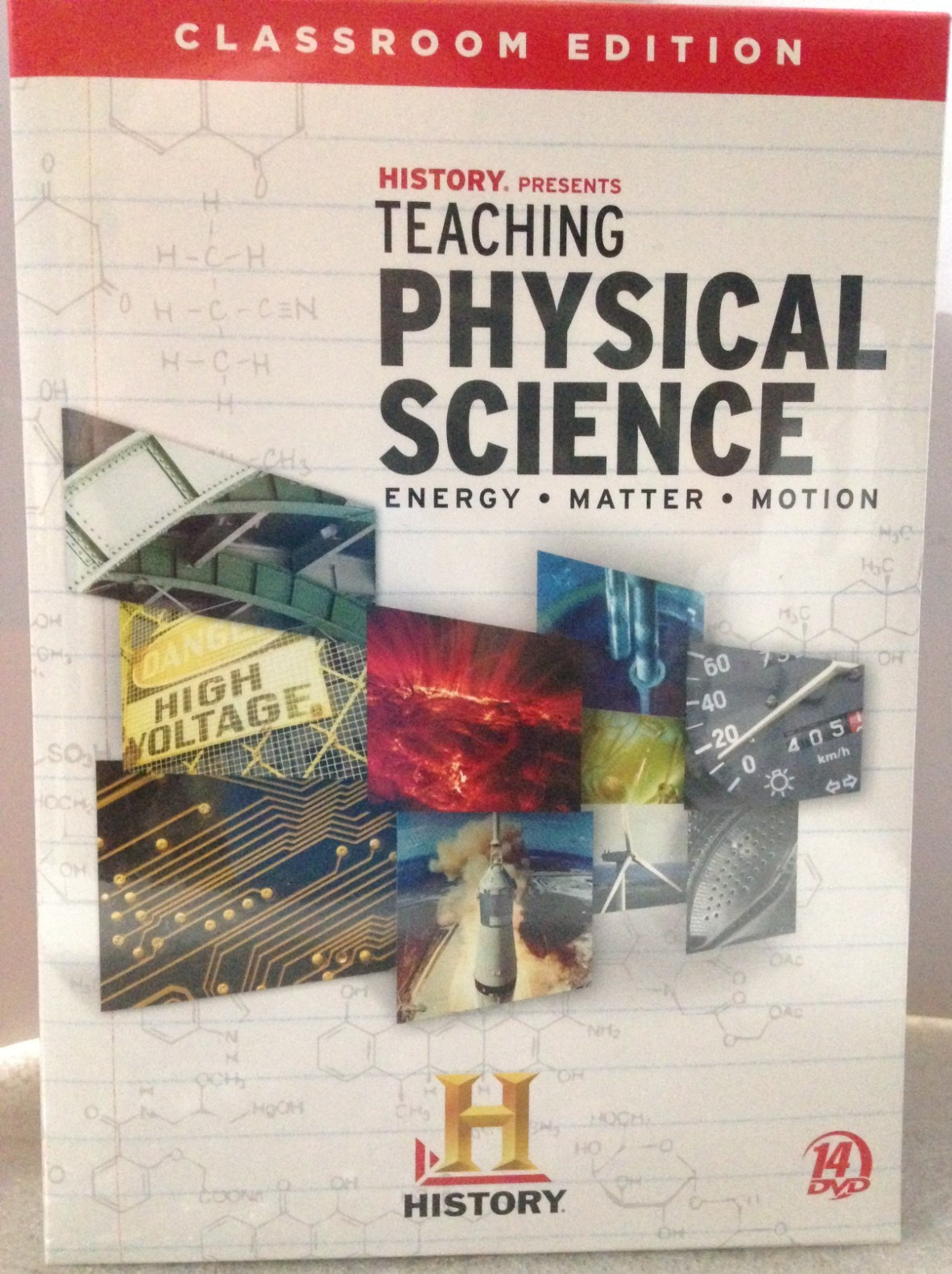 Teaching Physical Science, History Channel Presents, DVD, 2011, New, 14 Disc Set