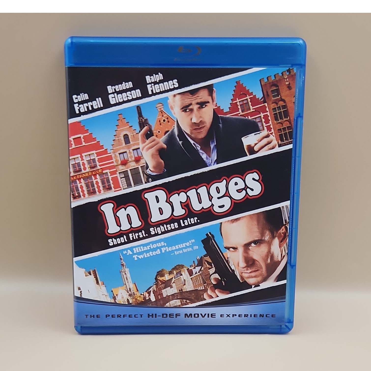 Focus Features In Bruges Blu-ray Colin Farrell Brendan Gleeson Comedy Blu-ray C…