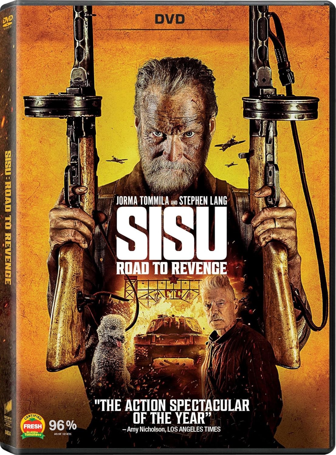 Sisu: Road to Revenge (DVD, 2026) Brand New Sealed – FREE SHIPPING!!!