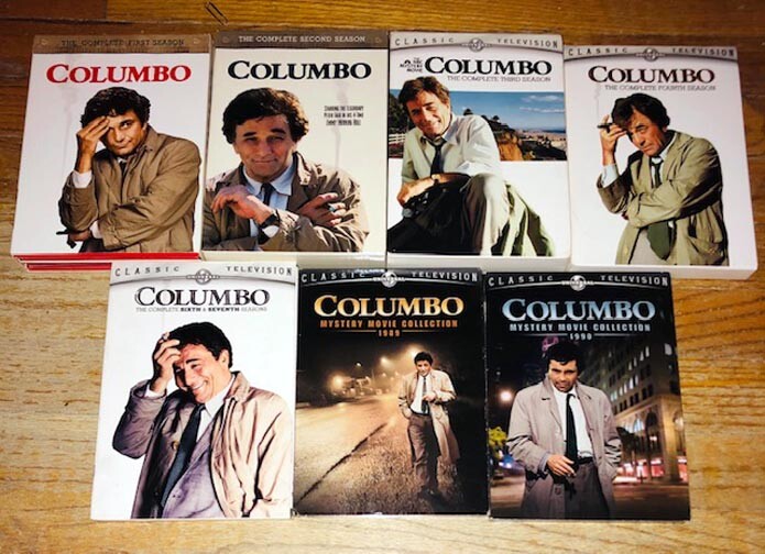 Columbo Season 1 2 3 4 6 7 Mystery Movie Collection 1989 1990 TV Show Peter Falk
