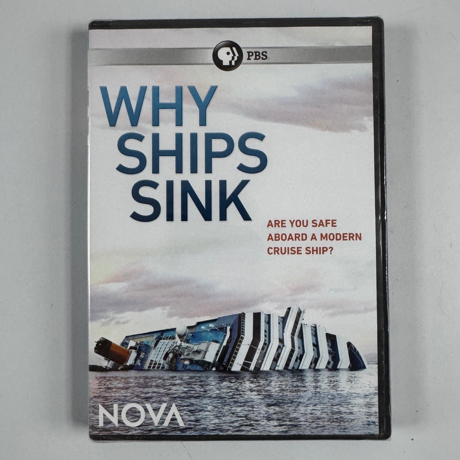 Why Ships Sink DVD 2012 NOVA PBS Jonathan Challis Widescreen English SDH SEALED