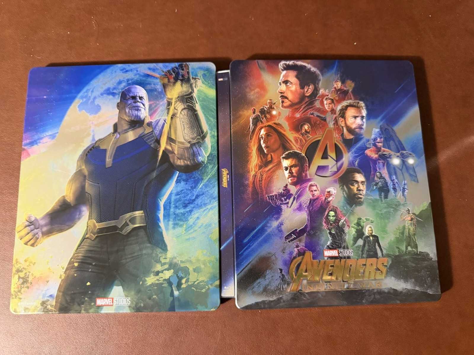 Avengers Infinity War WeEt Steelbook (No Discs) Debossed