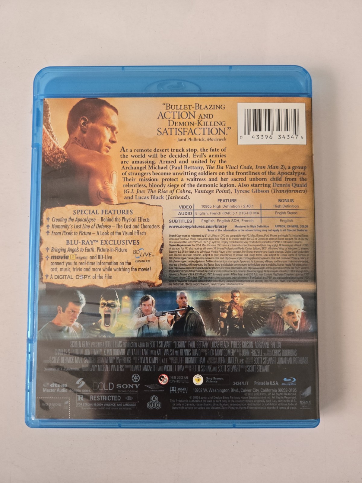 Legion (Blu-ray, 2010)