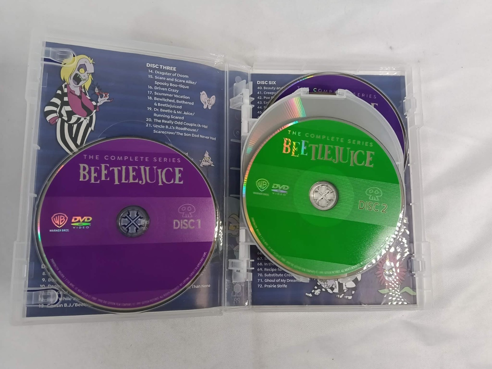 Beetlejuice The Complete Series (DVD, 2013) Animated Gothic Fantasy, Comedy