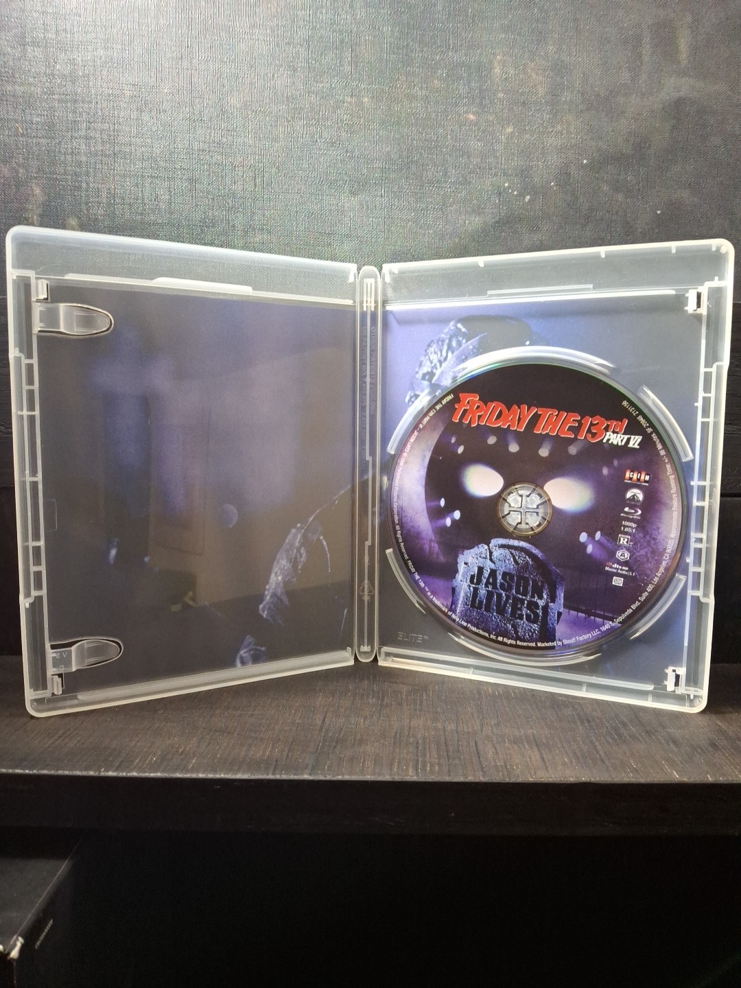 Friday the 13th Part VI Jason Lives Blu-ray. Scream Factory, From Box Set.