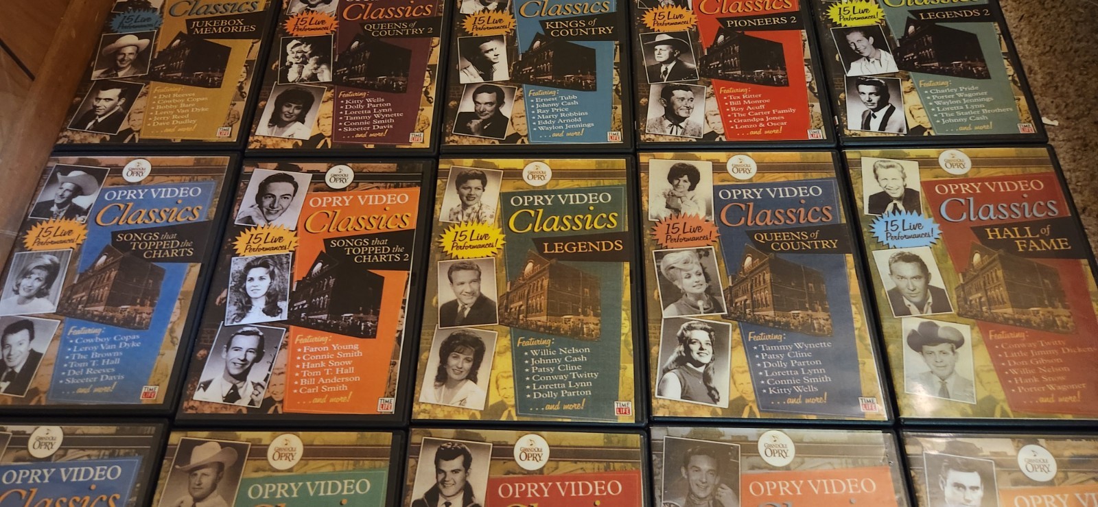 Time Life DVD Collection Of Oprey Video Classics 16 DVD Set
