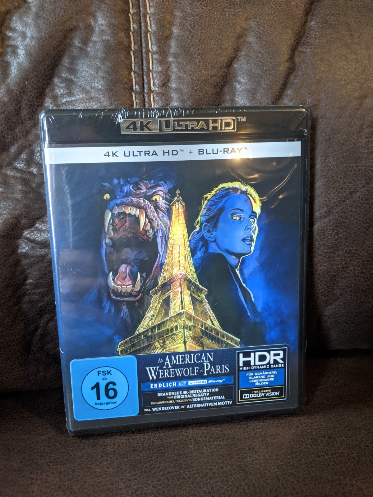 An American Werewolf in Paris (4K UHD) German import REGION FREE see description