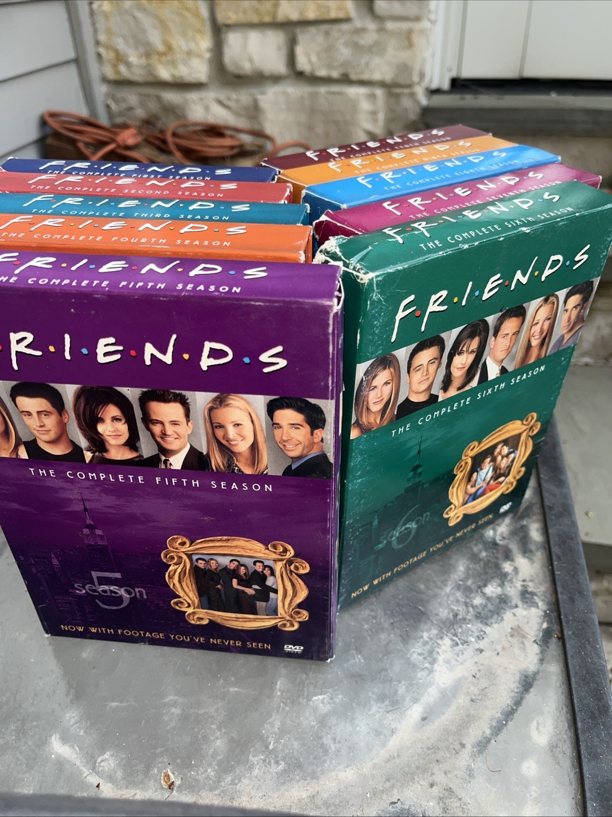 FRIENDS THE COMPLETE SERIES DVD BOX SET SEASONS 1-10 CLASSIC TV SERIES COMEDY