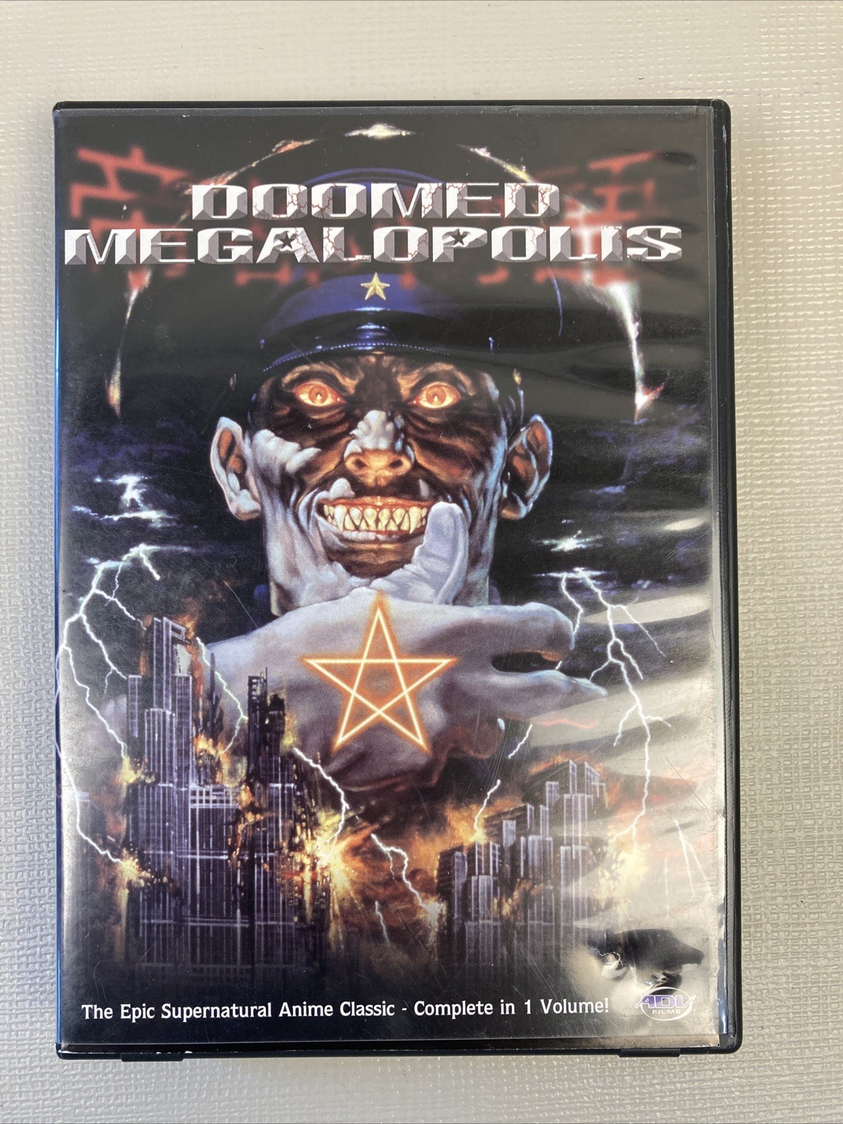 Doomed Megalopolis DVD Complete In 1 Volume 1 and 2 EUC