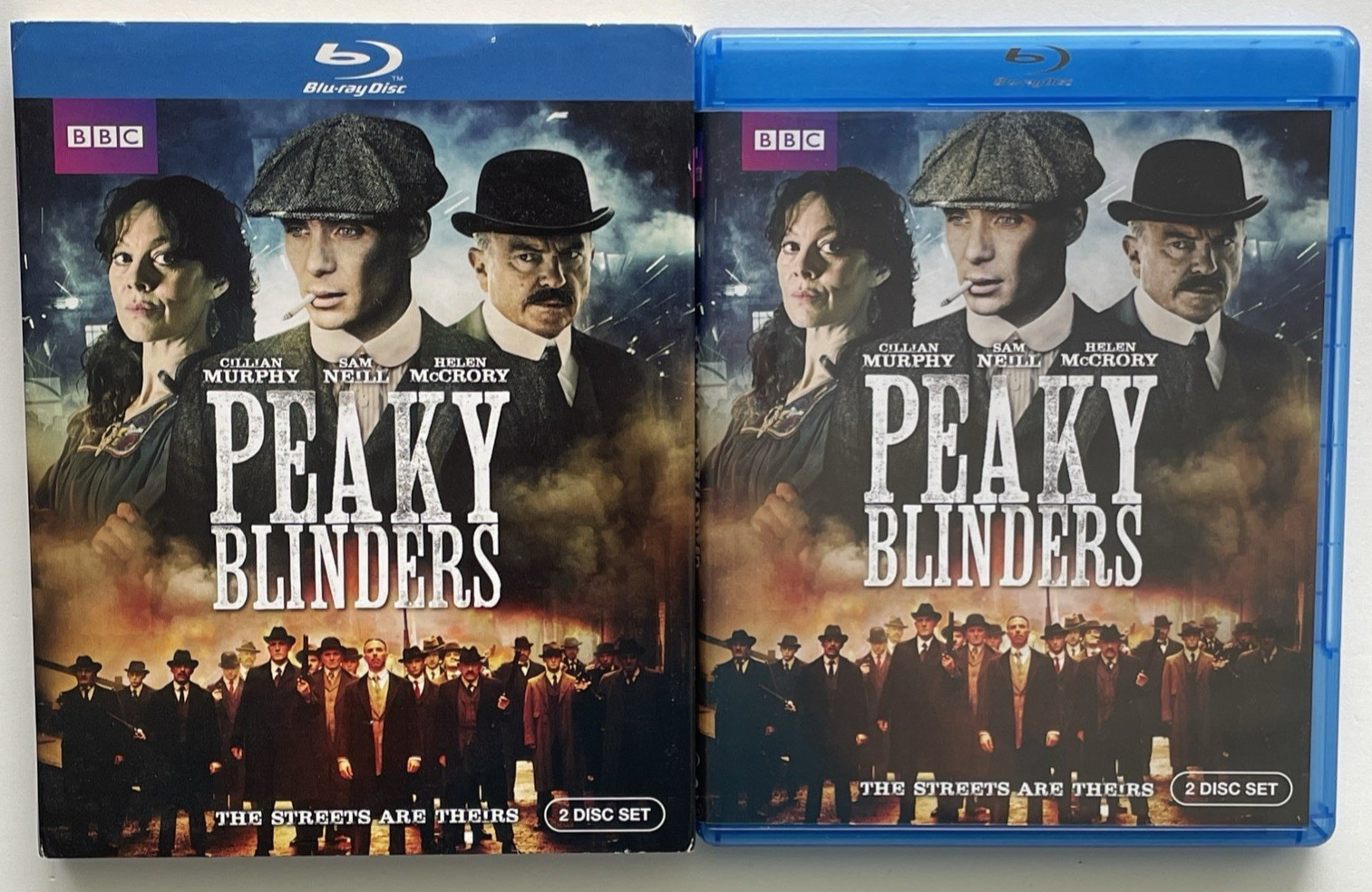 Peaky Blinders – Season Series One 1 Blu-Ray Cillian Murphy SLIPCOVER MINT DISCS
