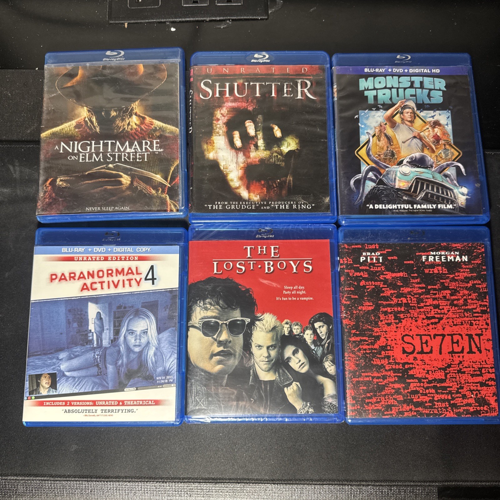 Horror Thriller Blu-ray Lot (10 Movies)- Elm Street, Jason, Lost Boys, Nosferatu