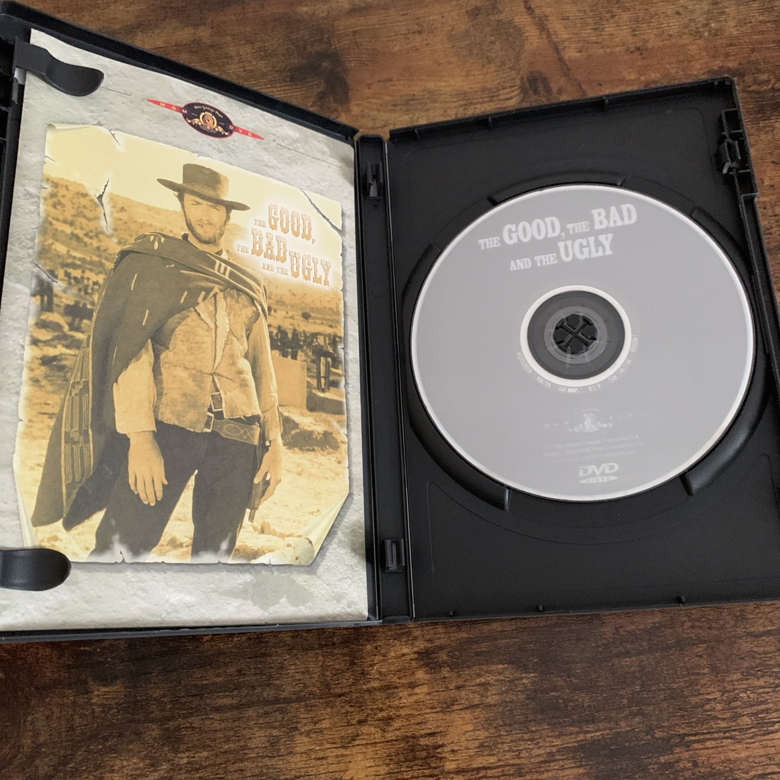 The Good, the Bad and the Ugly (DVD, 1966) GOOD, Clint Eastwood