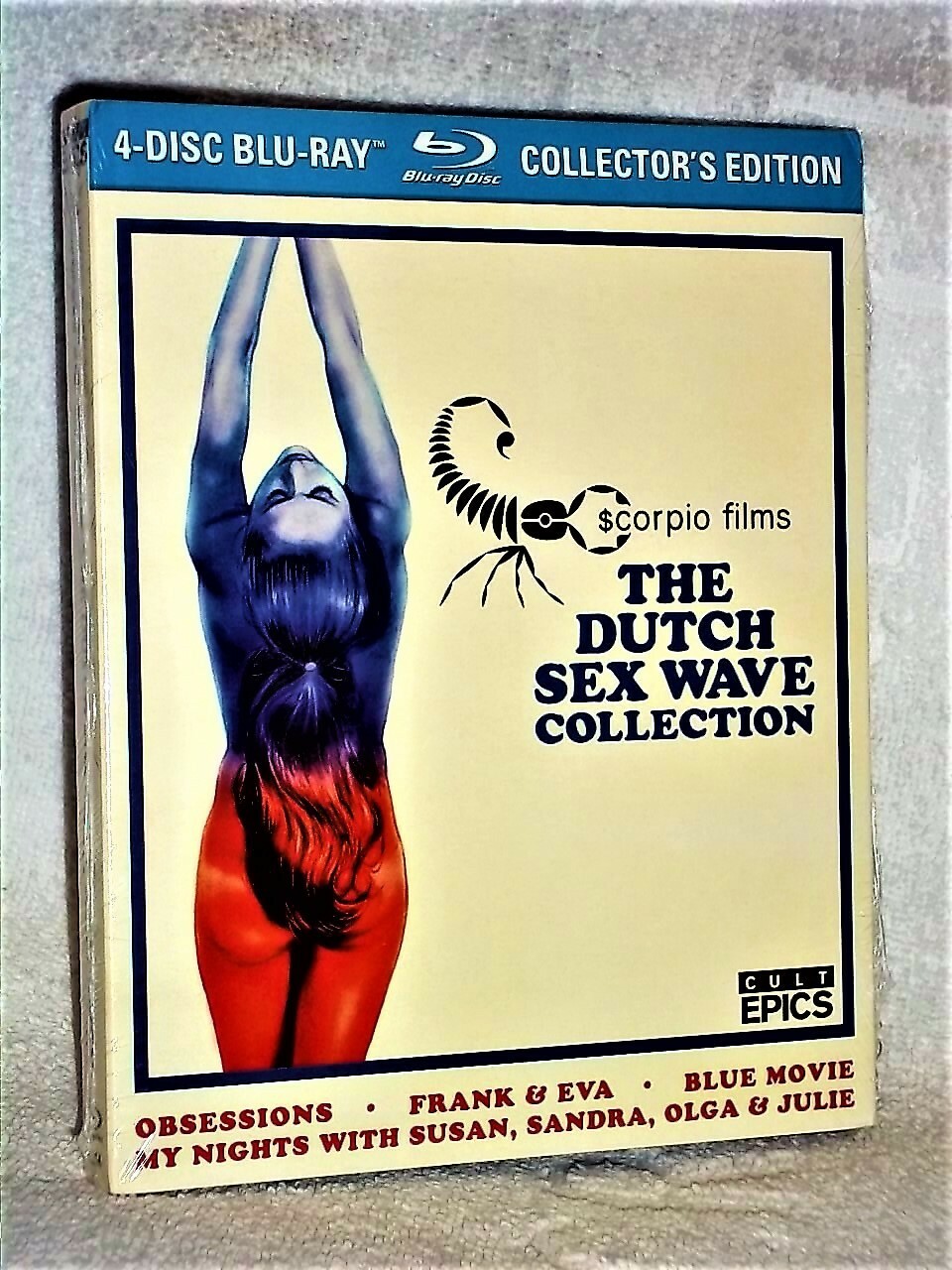 The Dutch Sex Wave Collection (Blu-ray, 2019, 4-Disc) CULT EPICS NE exploitation