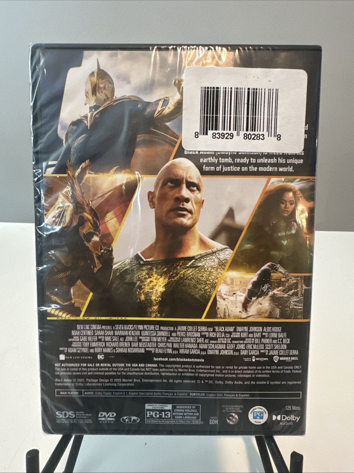 Black Adam (DVD, 2022) Brand New Sealed – Dwayne Johnson, Aldis Hodge