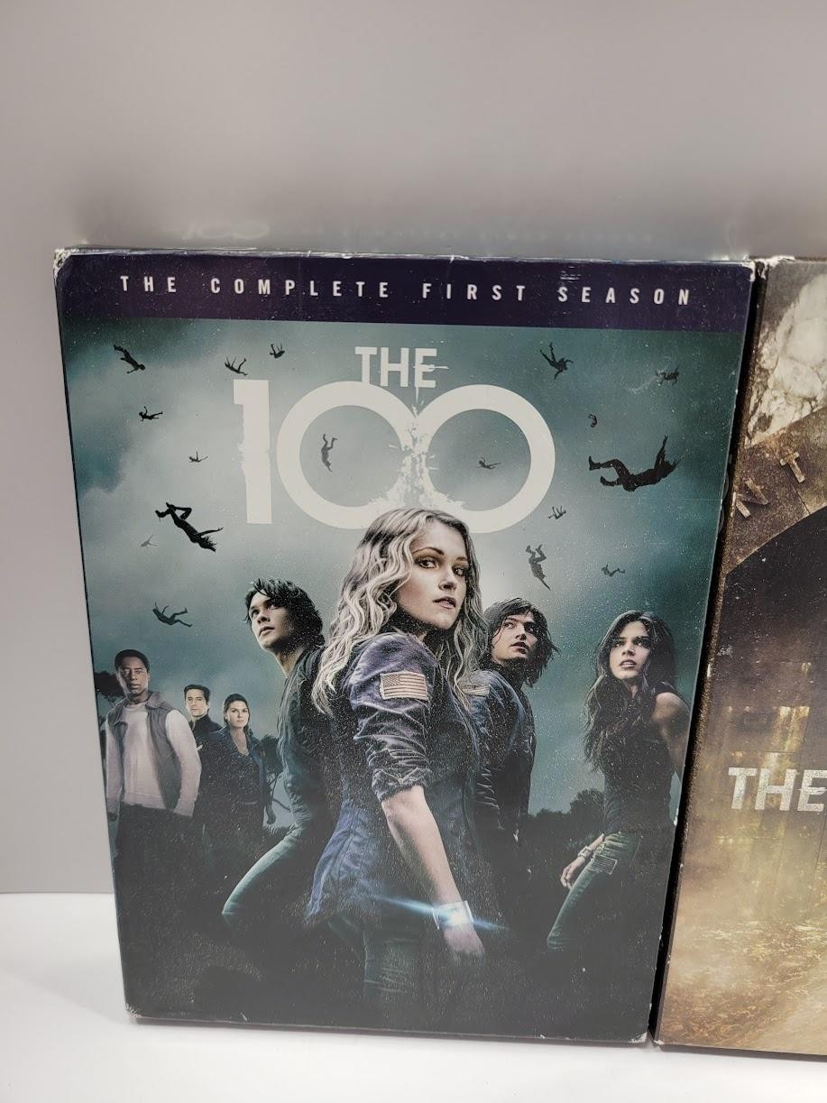 The 100 Seasons 1 2 3 DVD Lot TV Series Sci-Fi Drama CW Widescreen Post-Apoc