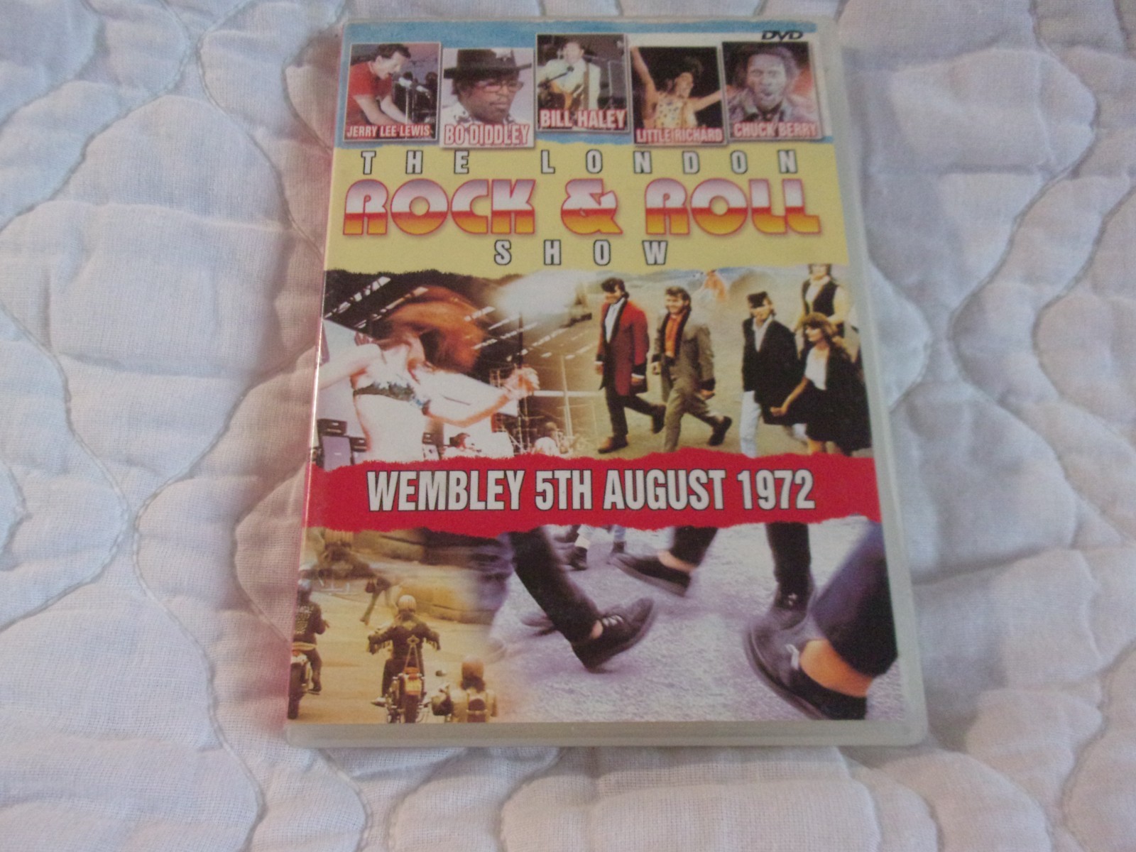 THE LONDON ROCK & ROLL SHOW WEMBLEY 5TH AUGUST 1972 DVD CONCERT JERRY LEE LEWIS