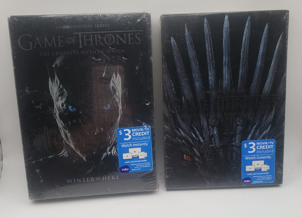 Game of the Thrones Complete Series DVD Seasons 1-8 New Sealed