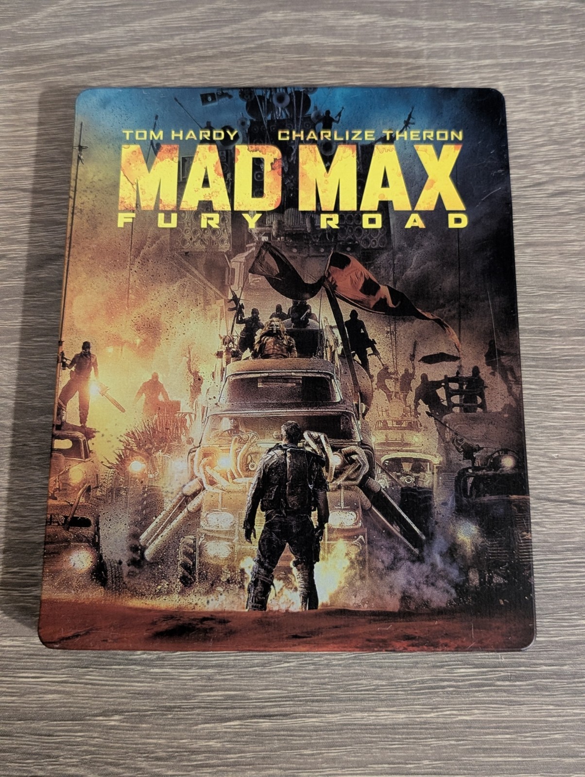 Mad Max Fury Road Blu-ray 2015 Steelbook Tom Hardy Charlize Theron George Miller