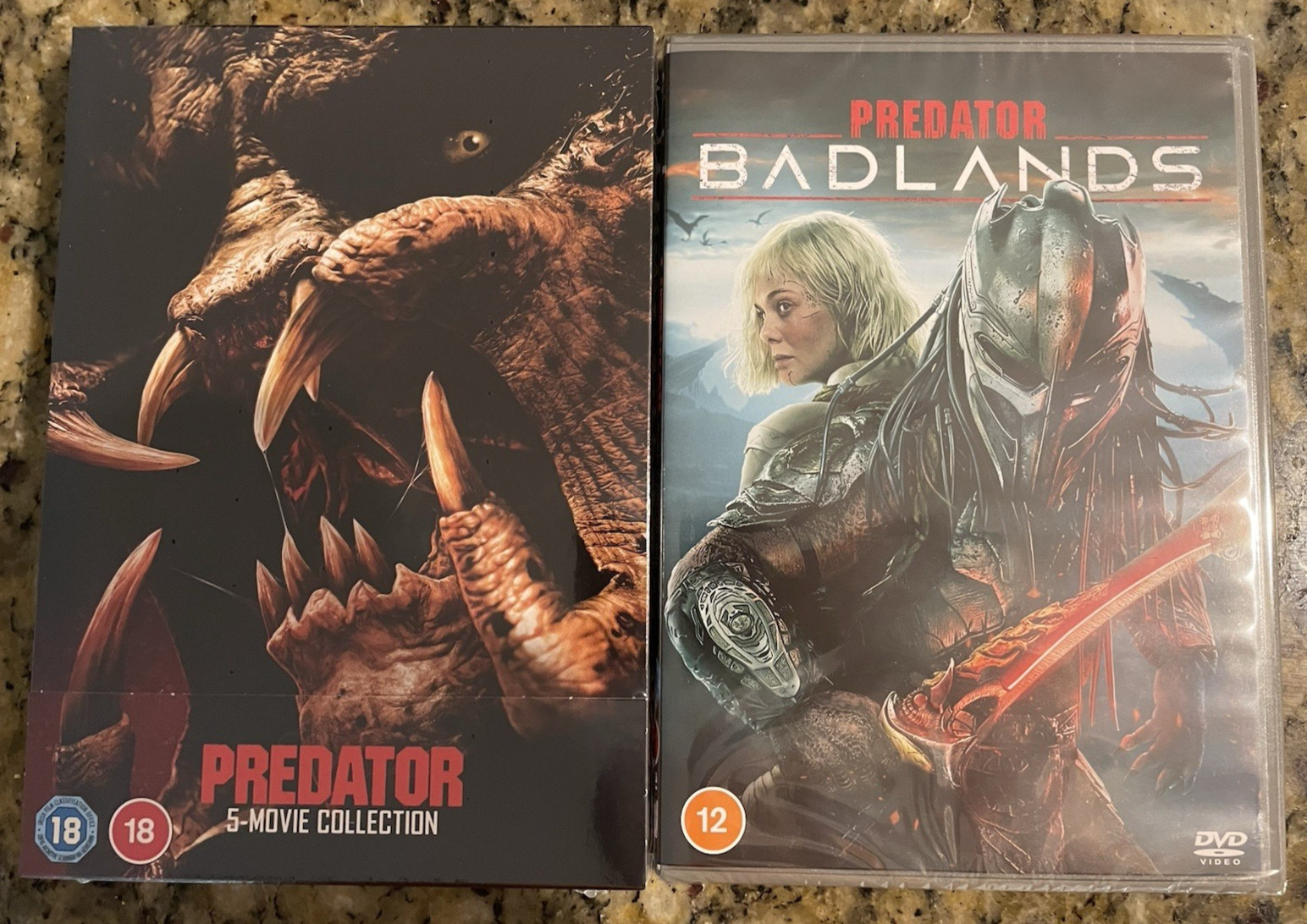 PREDATOR 6 MOVIE COLLECTION DVD set New Region Free (1987-2025) Badlands