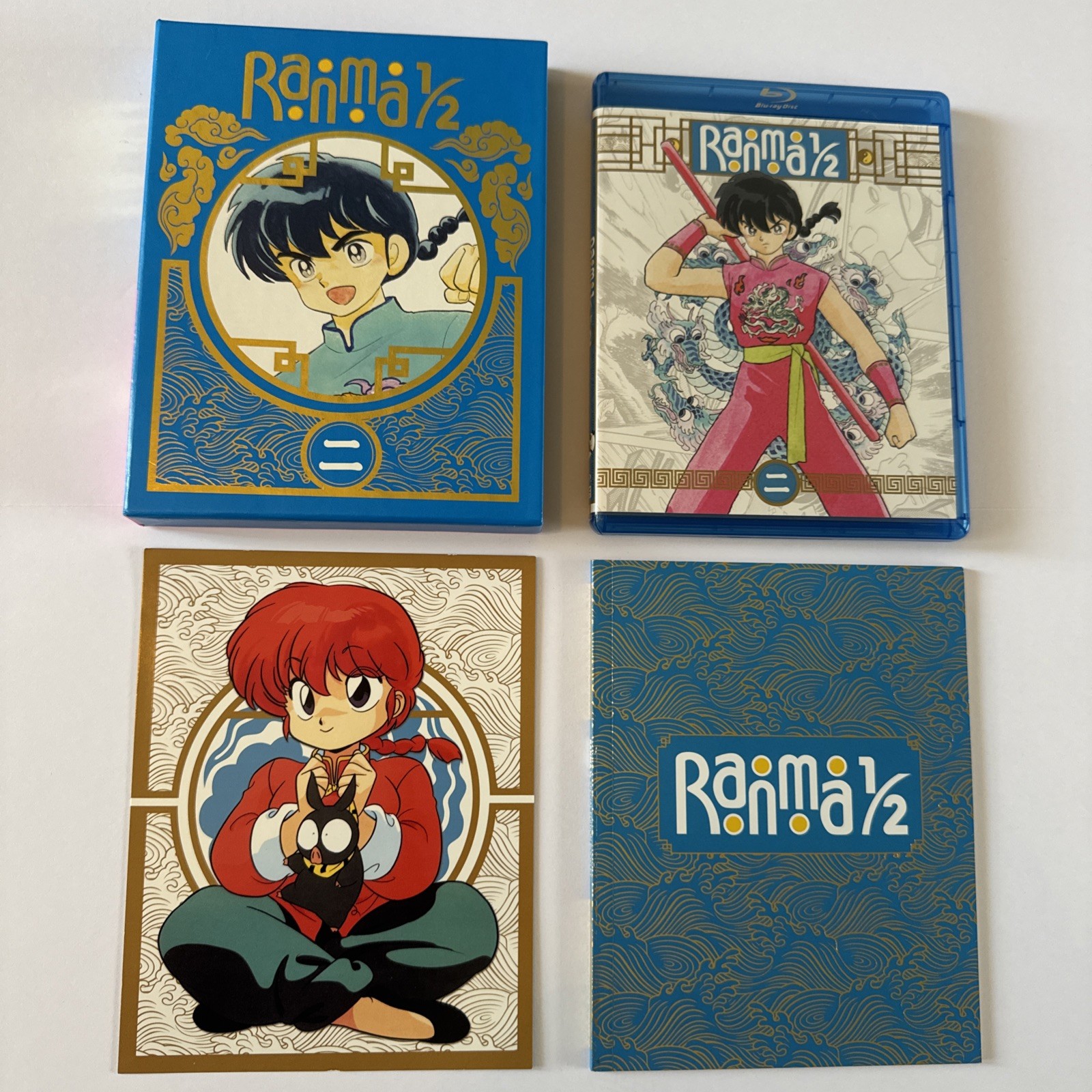 Ranma 1/2 Set 2 Two Blu-Ray Special Limited Edition Box Set Collector’s PRISTINE