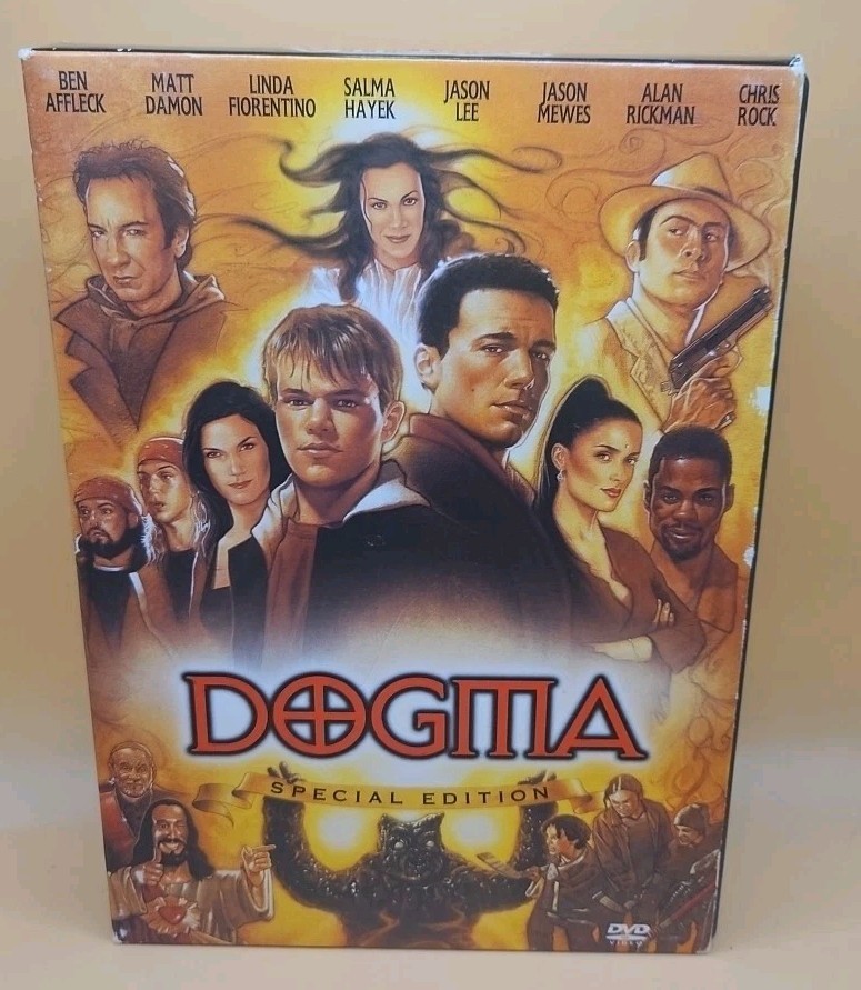 Dogma (DVD, 2001, 2-Disc Set, Special Edition) Complete Inserts Mint Discs